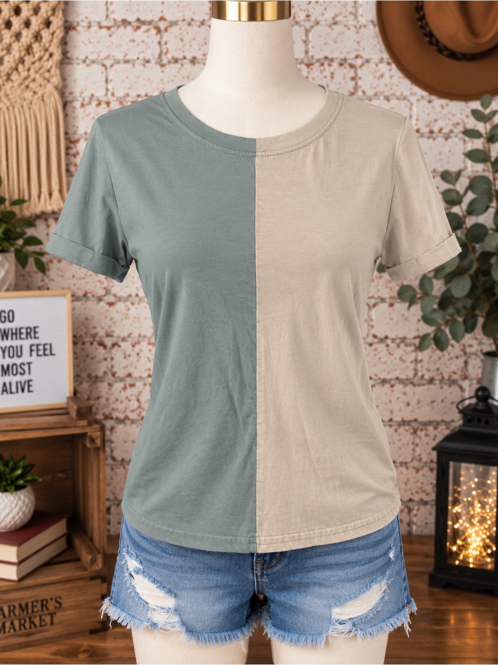 Casual Split Top 💋